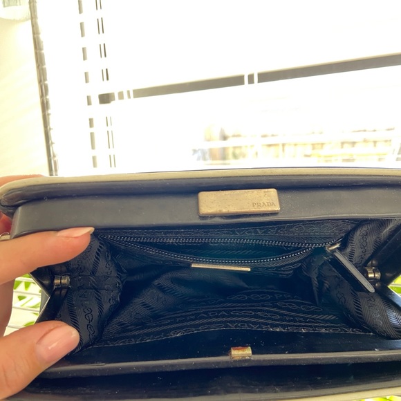 Vintage Prada Black Shoulder Purse - Picture 10 of 15